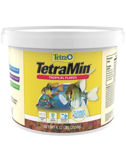 Tetra TetraMin Tropical Flakes Fish Food - 4.5 lbs