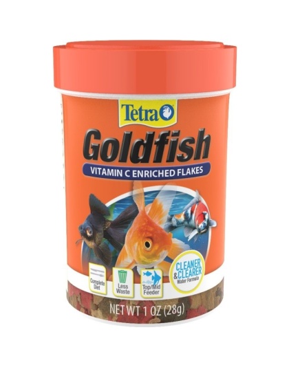 Tetra Goldfish Vitamin C Enriched Flakes - 1 oz