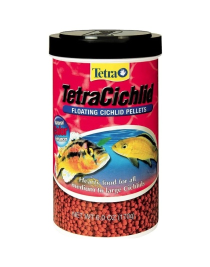 Tetra Pond TetraCichlid Floating Pellets - 6 oz