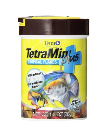 Tetra TetraMin Plus Tropical Flakes Fish Food - 1 oz