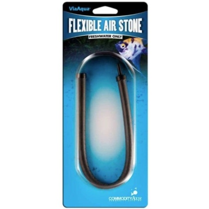 Via Aqua Flexible Single Input Air Stone 12"  - 1 count