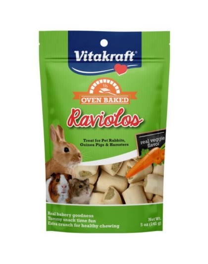 VitaKraft Raviolos Crunchy Treat for Small Animals - 5 oz