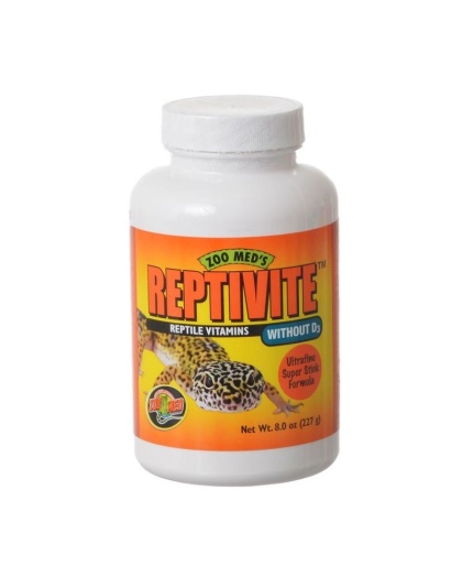 Zoo Med Reptivite Reptile Vitamins without D3 - 8 oz