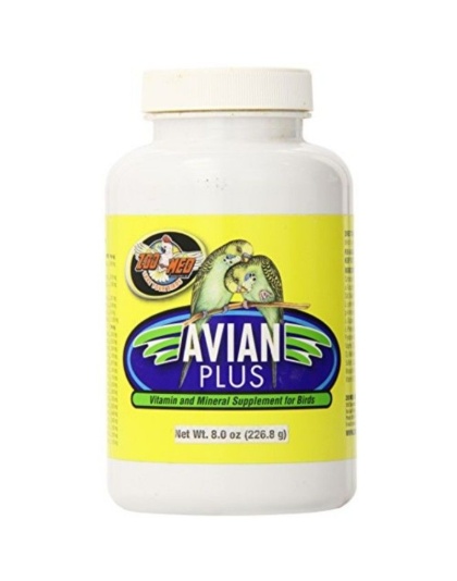 Zoo Med Avian Plus Bird Vitamin Supplement - 8 oz