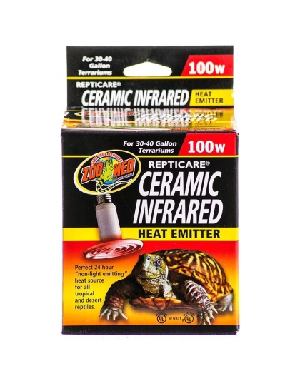 Zoo Med ReptiCare Ceramic Infrared Heat Emitter - 100 Watts