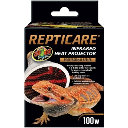 Zoo Med ReptiCare Infrared Heat Projector - 100 watt