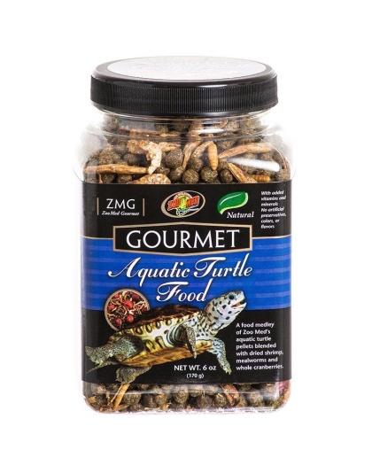 Zoo Med Gourmet Aquatic Turtle Food - 6 oz