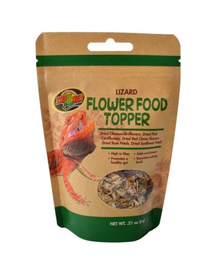 Zoo Med Lizard Flower Food Topper - 0.21 oz