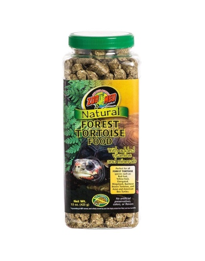 Zoo Med Natural Forest Tortoise Food - 15 oz