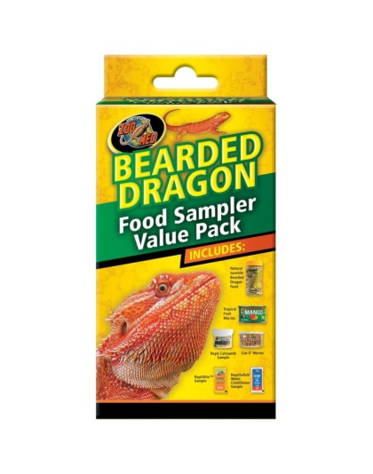 Zoo Med Bearded Dragon Foods Sampler Value Pack - 1 count