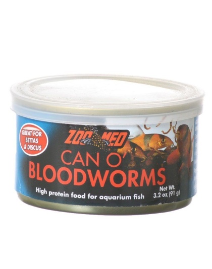 Zoo Med Can O' Bloodworms - 3.2 oz