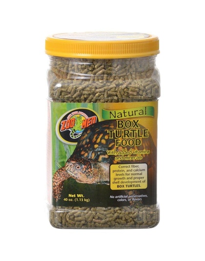 Zoo Med Natural Box Turtle Food - Pellets - 40 oz