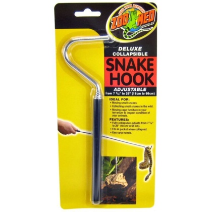 Zoo Med Delux Adjustable Snake Hook - 7.25"-26" Long