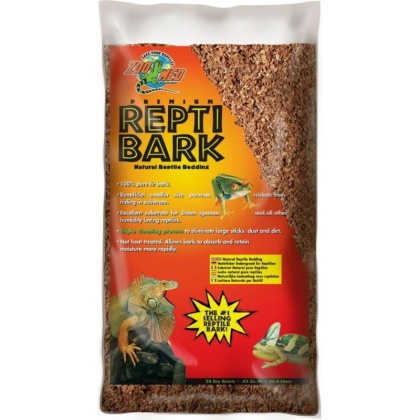 Zoo Med Premium Repti Bark Natural Reptile Bedding - 24 Quarts