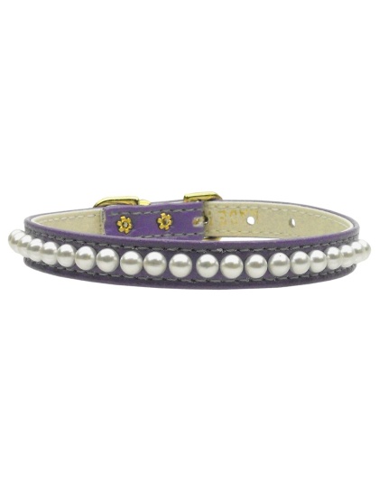 3/8" Pearl Collar Purple 10