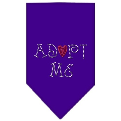 Adopt Me Rhinestone Bandana Purple Large