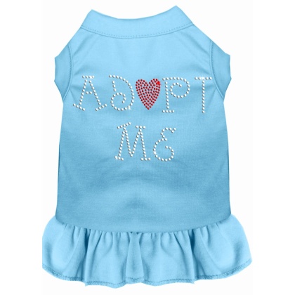 Adopt Me Rhinestone Dress Baby Blue 4X