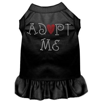 Adopt Me Rhinestone Dress Black 4X