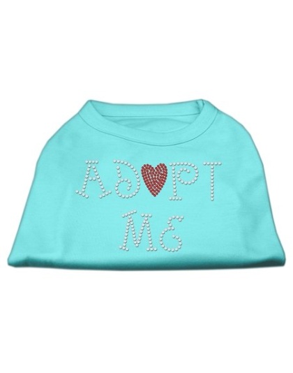 Adopt Me Rhinestone Shirt Aqua L