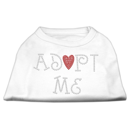 Adopt Me Rhinestone Shirt White L