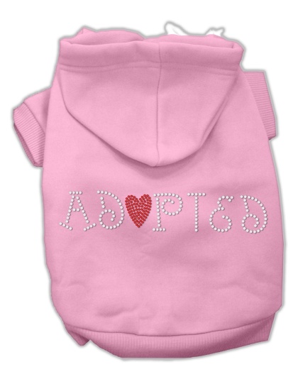 Adopted Hoodie Pink L