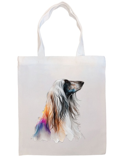 Afghan Hound Canvas Tote Bag Style3