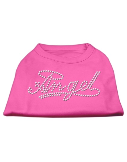 Angel Rhinestud Shirt Bright Pink L