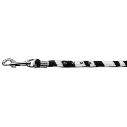 Animal Print Step In Harness Zebra Matching Leash