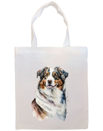 Australian Shepherd Canvas Tote Bag Style2