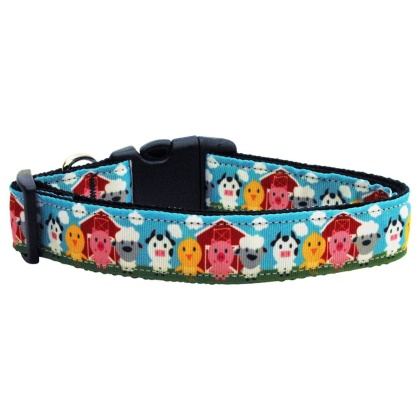 Barnyard Buddies Nylon Ribbon Collars Large