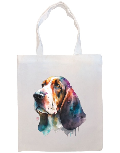 Bassett Hound Canvas Tote Bag Style3