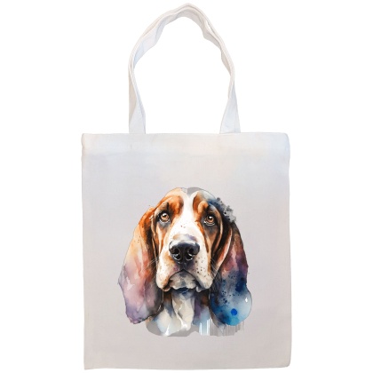 Bassett Hound Canvas Tote Bag Style4