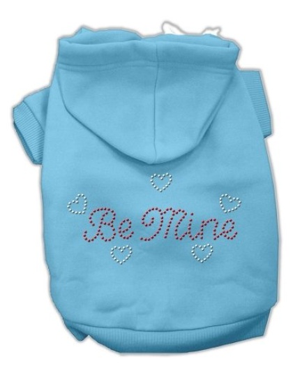 Be Mine Hoodies Baby Blue L