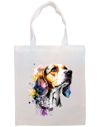 Beagle Canvas Tote Bag Style1