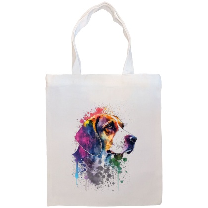 Beagle Canvas Tote Bag Style2