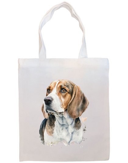 Beagle Canvas Tote Bag Style3