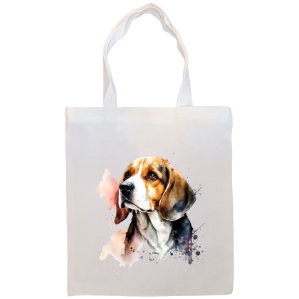 Beagle Canvas Tote Bag Style4