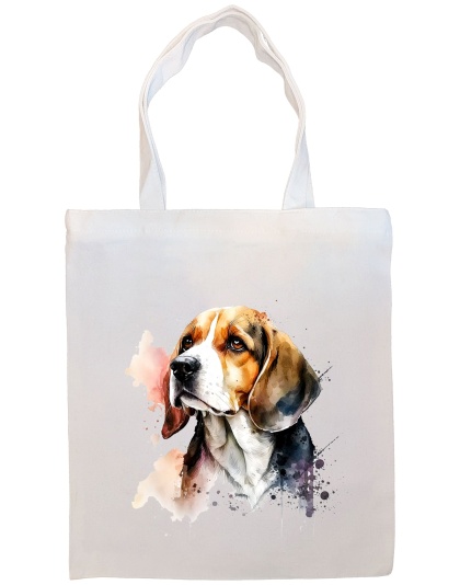 Beagle Canvas Tote Bag Style4