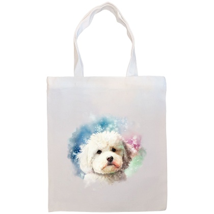 Bichon Frise Canvas Tote Bag Style1