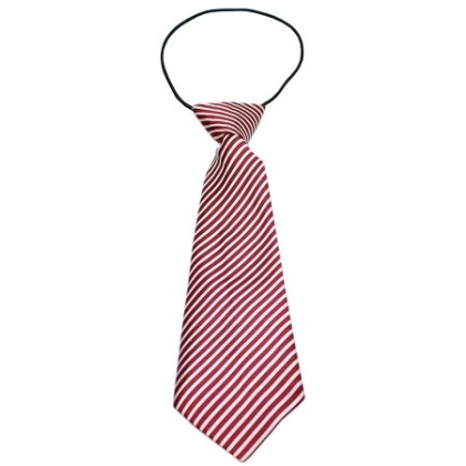 Big Dog Neck Tie Candy Cane Stripes