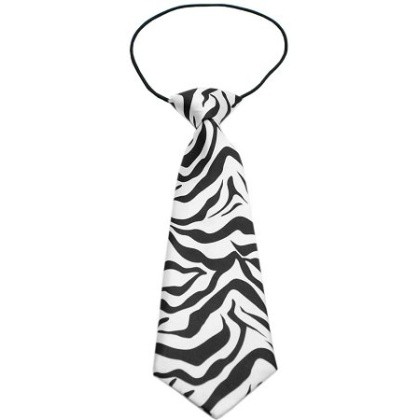 Big Dog Neck Tie Zebra