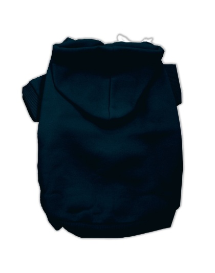 Blank Pet Hoodies Navy Blue Size 4X