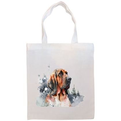 Bloodhound Canvas Tote Bag Style1