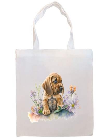 Bloodhound Canvas Tote Bag Style4