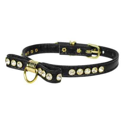 Bow Collar Black 10