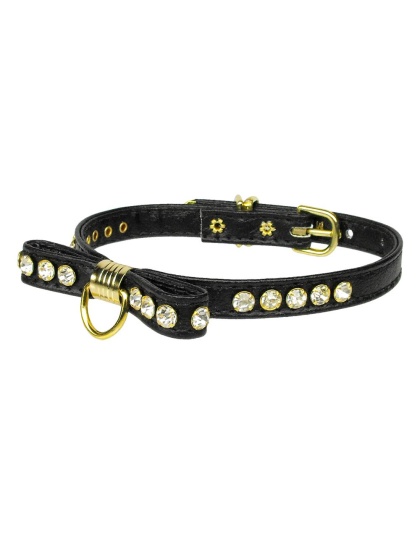 Bow Collar Black 10