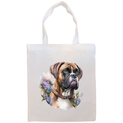 Boxer Canvas Tote Bag Style2