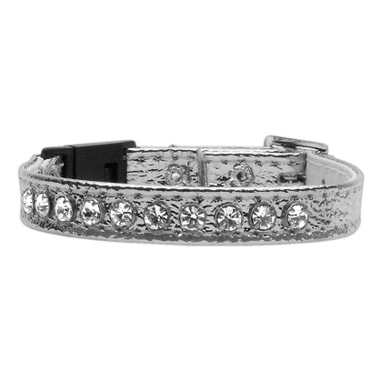 Breakaway Cat Collar Silver 10