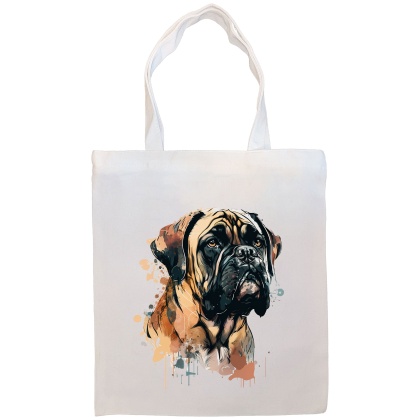 Bullmastiff Canvas Tote Bag Style4