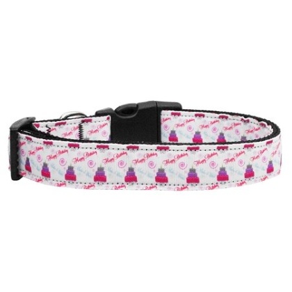 Cakes and Wishes Nylon Cat Collar